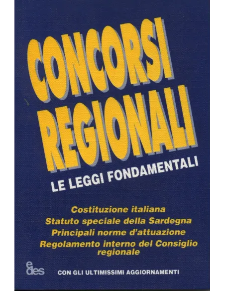 Concorsi regionali. Le leggi fondamentali