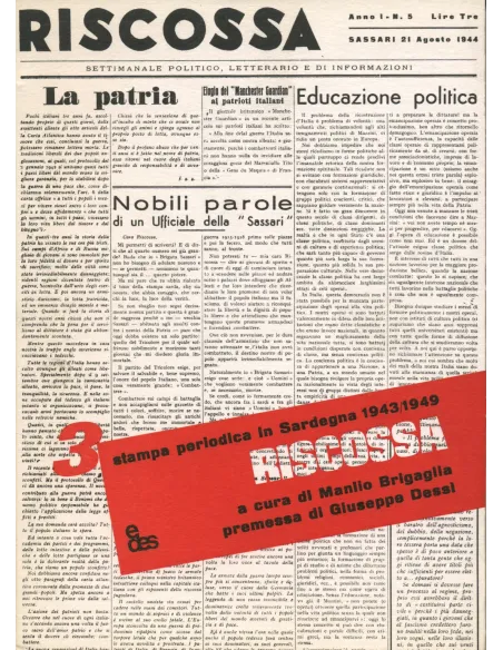 Riscossa. I volume