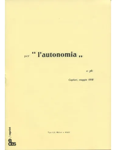 Per l'Autonomia