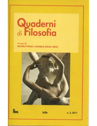 Quaderni di filosofia n. 2/2017