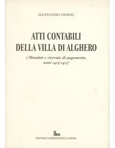 Atti contabili della villa di Alghero