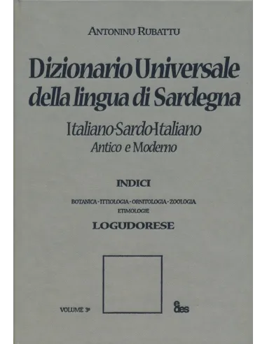 Dizionario Universale della lingua di Sardegna