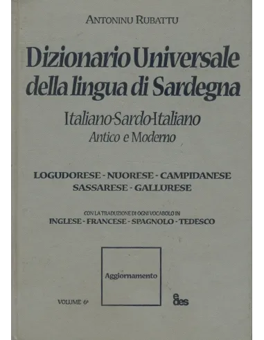Dizionario Universale della lingua di Sardegna (Aggiornamento)