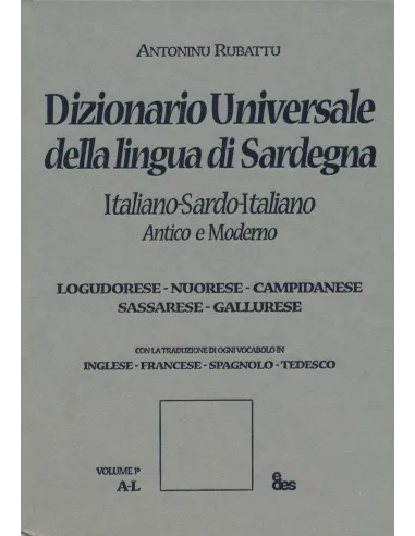 Dizionario Universale della lingua di Sardegna