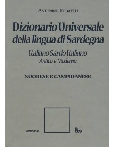 Dizionario Universale della lingua di Sardegna