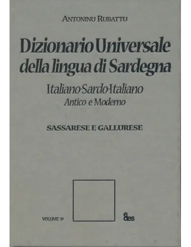 Dizionario Universale della lingua di Sardegna