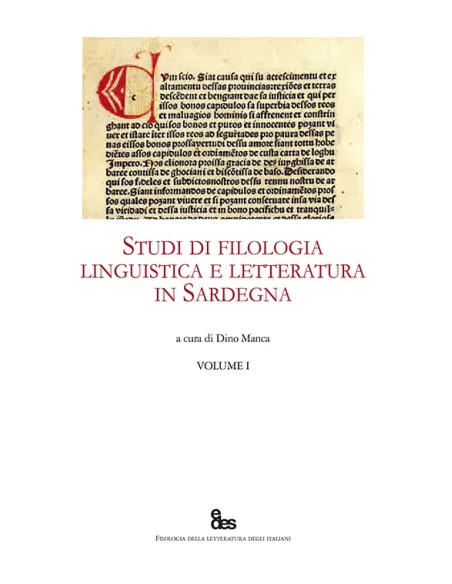 Studi di filologia, linguistica e letteratura in Sardegna - 4 volumi
